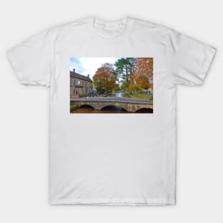 Autumn Trees Bourton on the Water Cotswolds T-Shirt